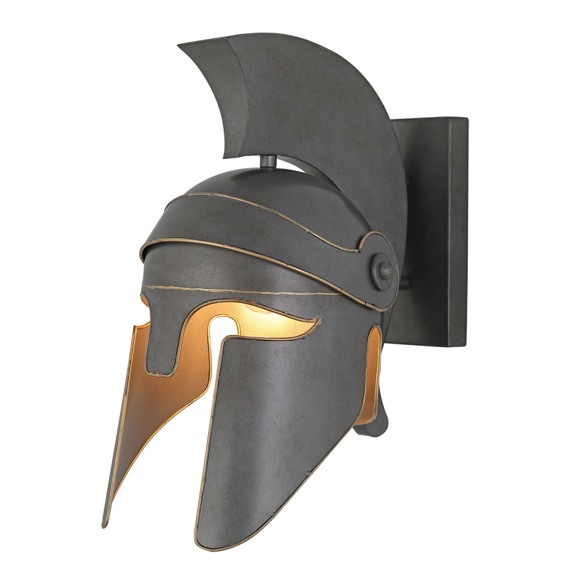 Бра Helmet Sconce Серый Бронза Бра Helmet Sconce Серый Бронза в Рязани | Loft Concept