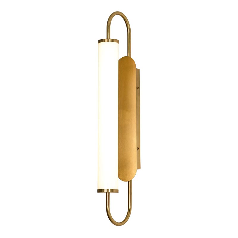 Бра Nigel Wall Lamp Белый матовое золото Бра Nigel Wall Lamp Белый матовое золото в Рязани | Loft Concept
