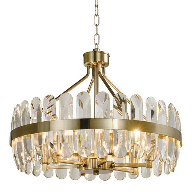 Люстра Genesia Chandelier Золотой Прозрачный (Transparent) Люстра Genesia Chandelier Золотой Прозрачный (Transparent) в Рязани | Loft Concept