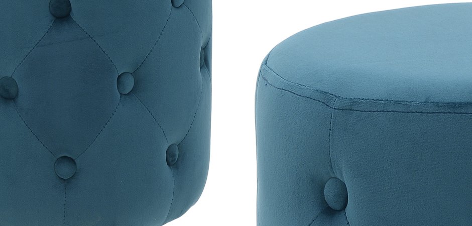 Пуф Capitone Turquoise Пуф Capitone Turquoise - Loft-Concept в Рязани