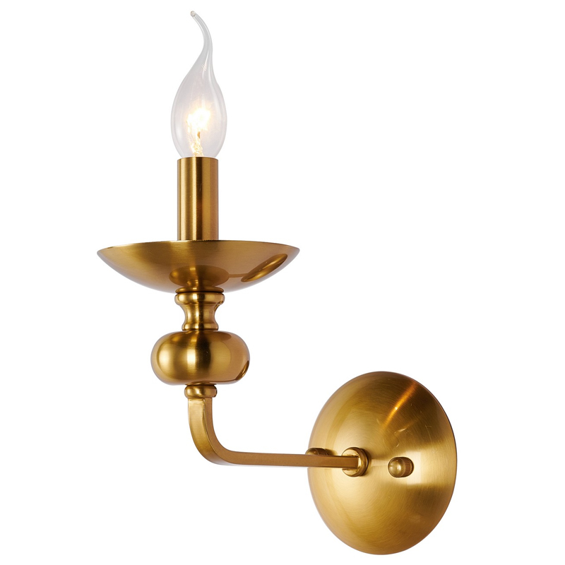 Бра бронзового цвета Candelabrum Бронза Прозрачный Бра бронзового цвета Candelabrum Бронза Прозрачный в Рязани | Loft Concept