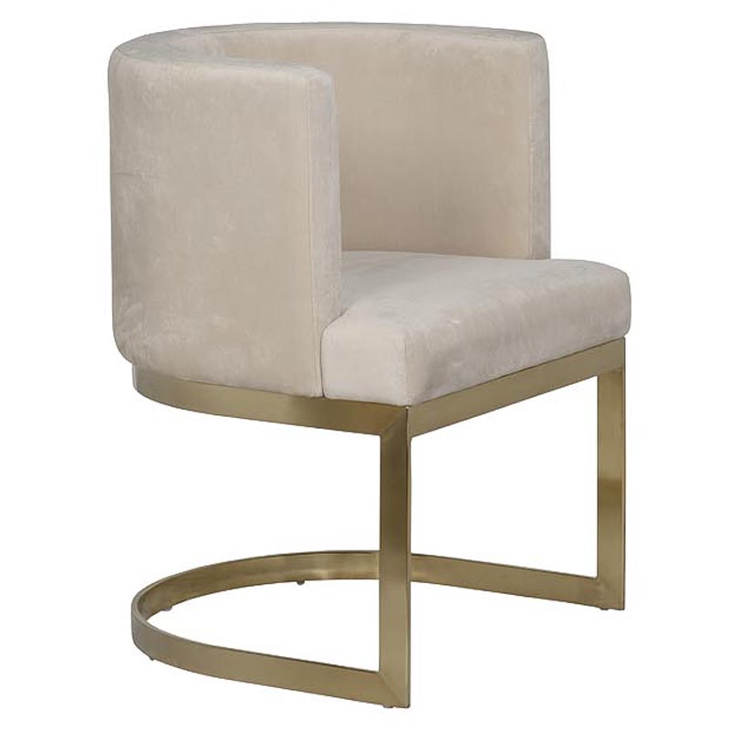 Стул Disalia Chair beige Бежевый Золотой Стул Disalia Chair beige Бежевый Золотой в Рязани | Loft Concept