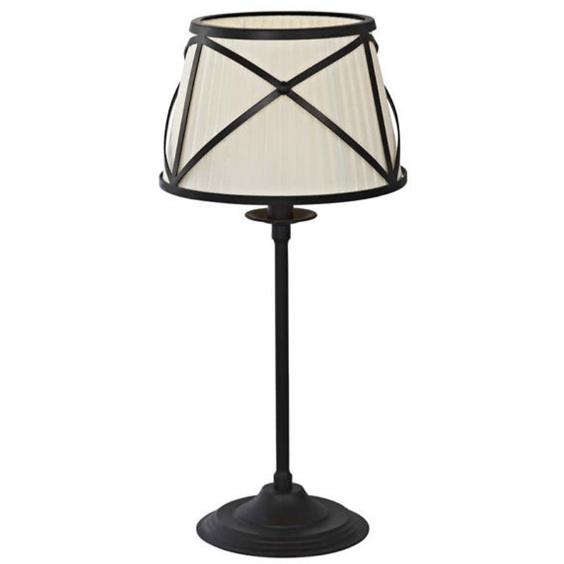 Настольная лампа с абажуром Provence Lampshade Light Brown Table Lamp Бежевый Коричневый Настольная лампа с абажуром Provence Lampshade Light Brown Table Lamp Бежевый Коричневый в Рязани | Loft Concept
