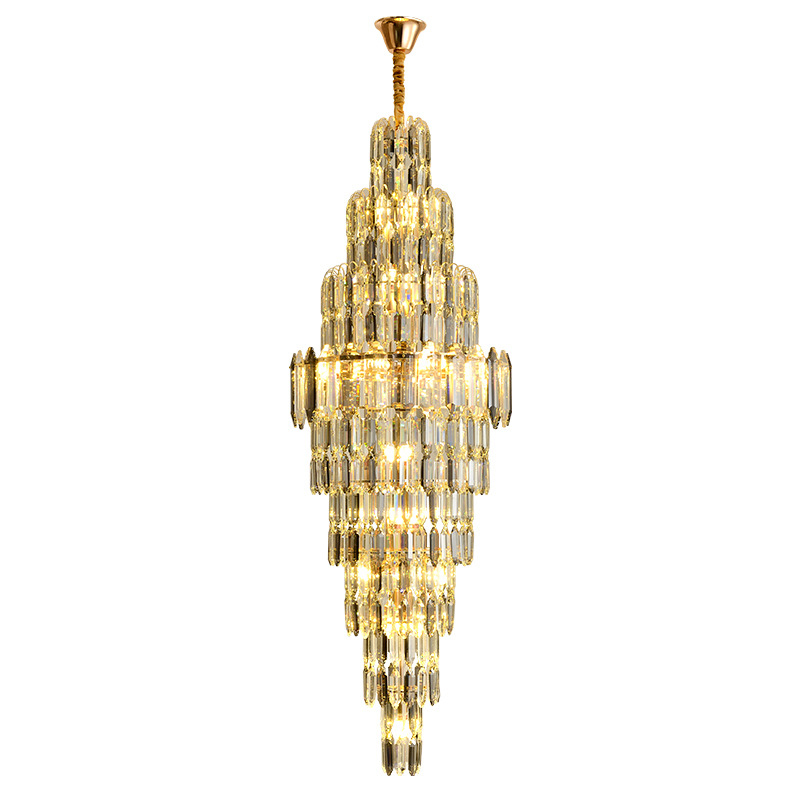 Большая многоярусная люстра Odeon Cascade Chandelier Золотой Прозрачное Стекло Большая многоярусная люстра Odeon Cascade Chandelier Золотой Прозрачное Стекло в Рязани | Loft Concept