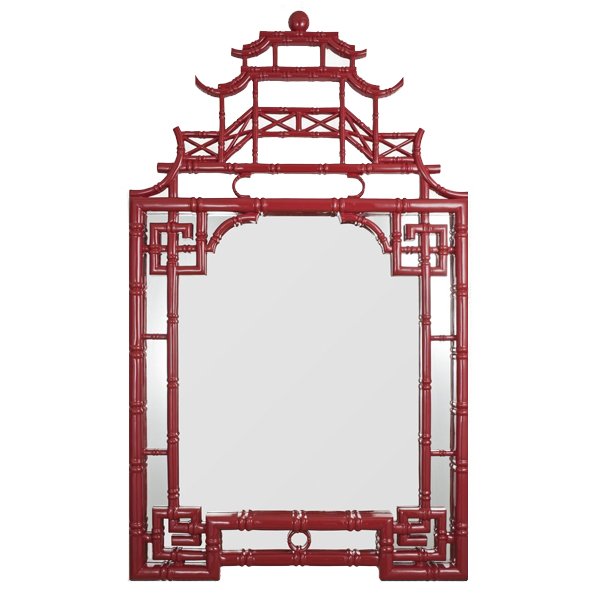 Зеркало Pagoda Mirror Red Зеркало Pagoda Mirror Red в Рязани | Loft Concept