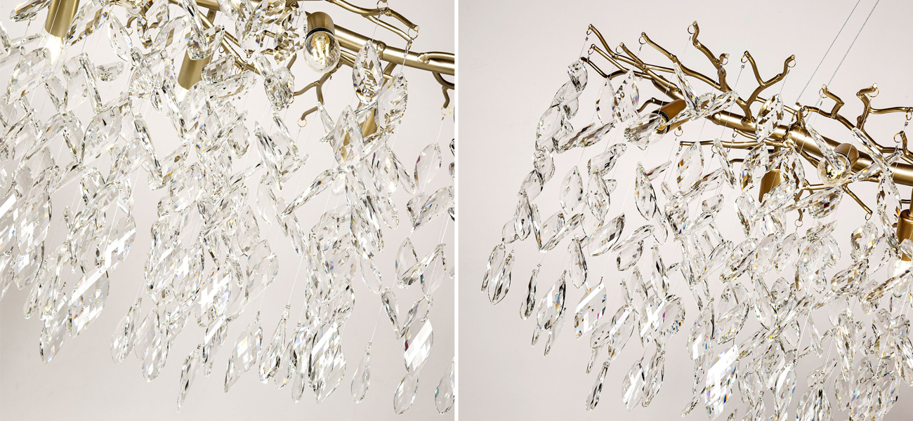 Люстра с хрустальным декором FAIRYTREE LIGHT - фото