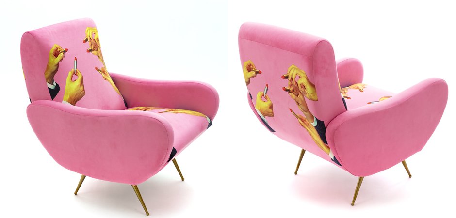 Кресло Seletti Armchair Lipsticks Pink Кресло Seletti Armchair Lipsticks Pink - Loft-Concept в Рязани