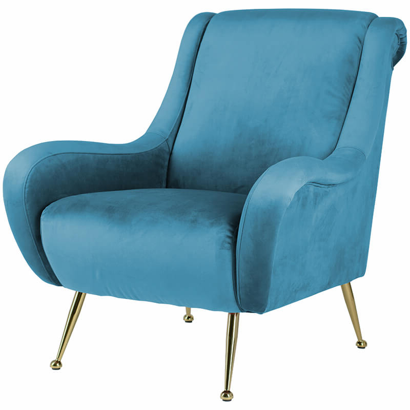Кресло Chair Giardino light blue Голубой Кресло Chair Giardino light blue Голубой в Рязани | Loft Concept