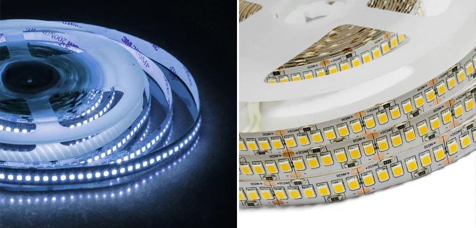 Светодиодная лента 26W/m 240Led/m 2835SMD холодный белый Светодиодная лента 26W/m 240Led/m 2835SMD холодный белый - Loft-Concept в Рязани