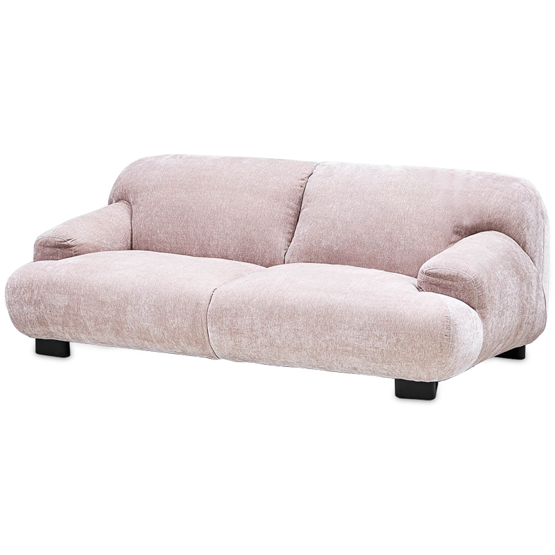 Диван Eligio Sofa Розовый пастельный Диван Eligio Sofa Розовый пастельный в Рязани | Loft Concept