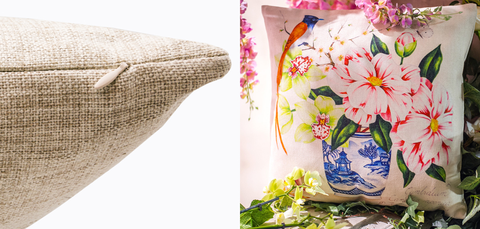 Декоративная подушка Camellias Pillow Декоративная подушка Camellias Pillow - Loft-Concept в Рязани