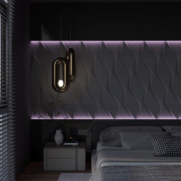 Гипсовая 3D Панель FLOCK Гипсовая 3D Панель FLOCK в Рязани | Loft Concept