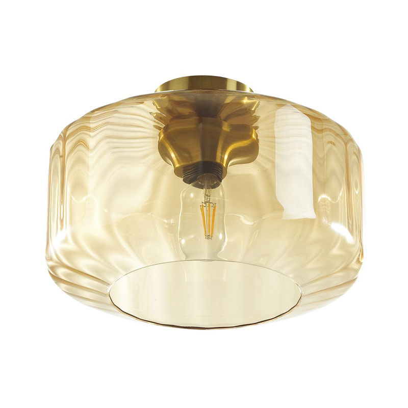 Потолочный светильник Multicolored Glass Bronze Бронза Потолочный светильник Multicolored Glass Bronze Бронза в Рязани | Loft Concept