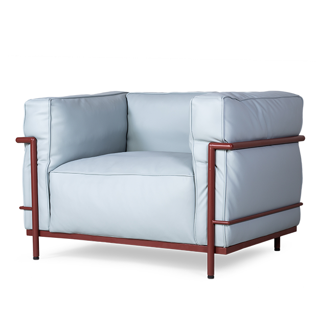 Кресло Le Corbusier LC3 blue Светло-голубой Кресло Le Corbusier LC3 blue Светло-голубой в Рязани | Loft Concept