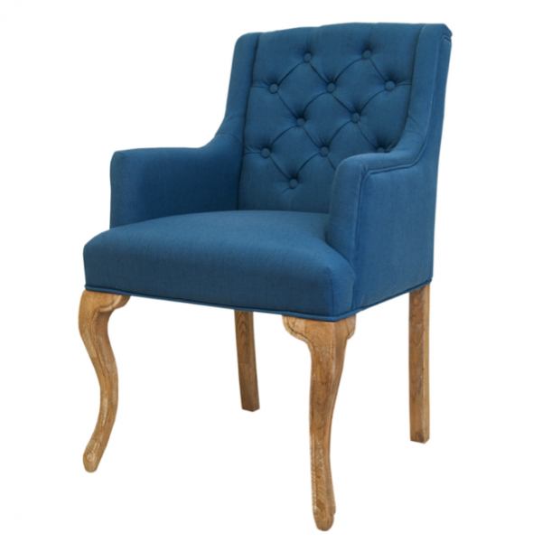 Стул French chairs Provence Amelia Blue ArmChair Голубой пастельный Древесина Стул French chairs Provence Amelia Blue ArmChair Голубой пастельный Древесина в Рязани | Loft Concept