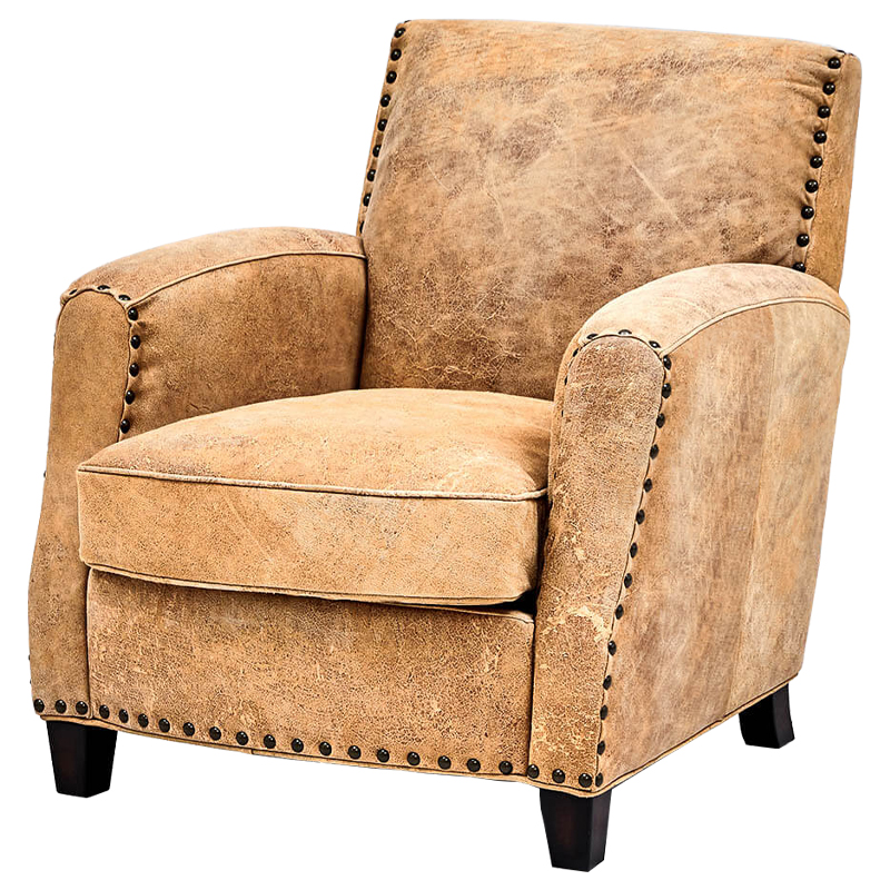 Кресло Fidel Chair Карамель Коричневый Кресло Fidel Chair Карамель Коричневый в Рязани | Loft Concept