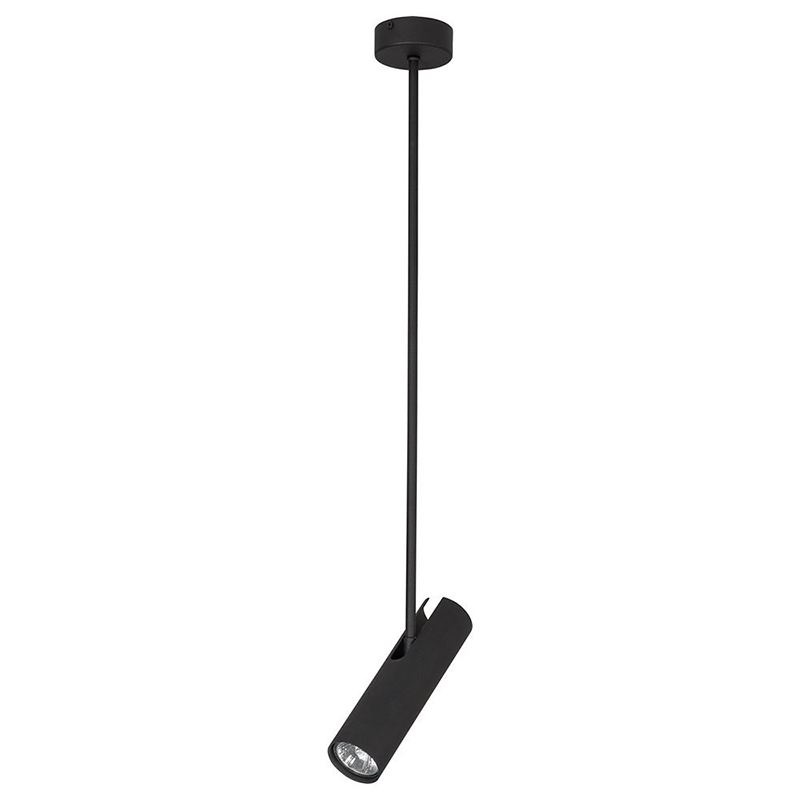 Подвесной светильник Tibo Trumpet Tube Black 77 Черный в Рязани | Loft Concept 