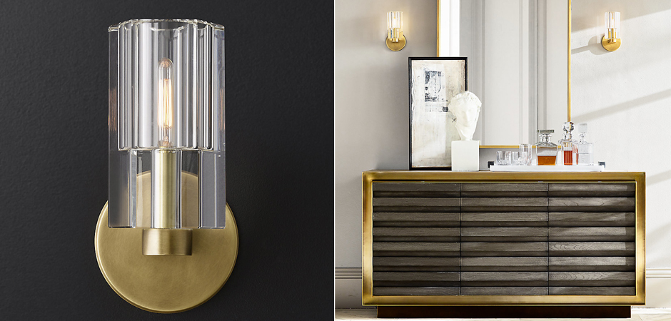 Бра Restoration Hardware Arcachon Single Sconce Бра Restoration Hardware Arcachon Single Sconce - Loft-Concept в Рязани