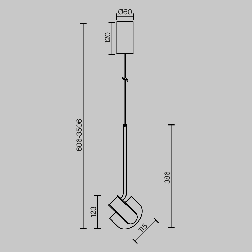 Подвесной светильник в цвете Латунь Levix в Рязани