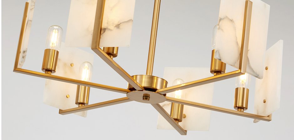 Люстра Marble square Chandelier Люстра Marble square Chandelier - Loft-Concept в Рязани