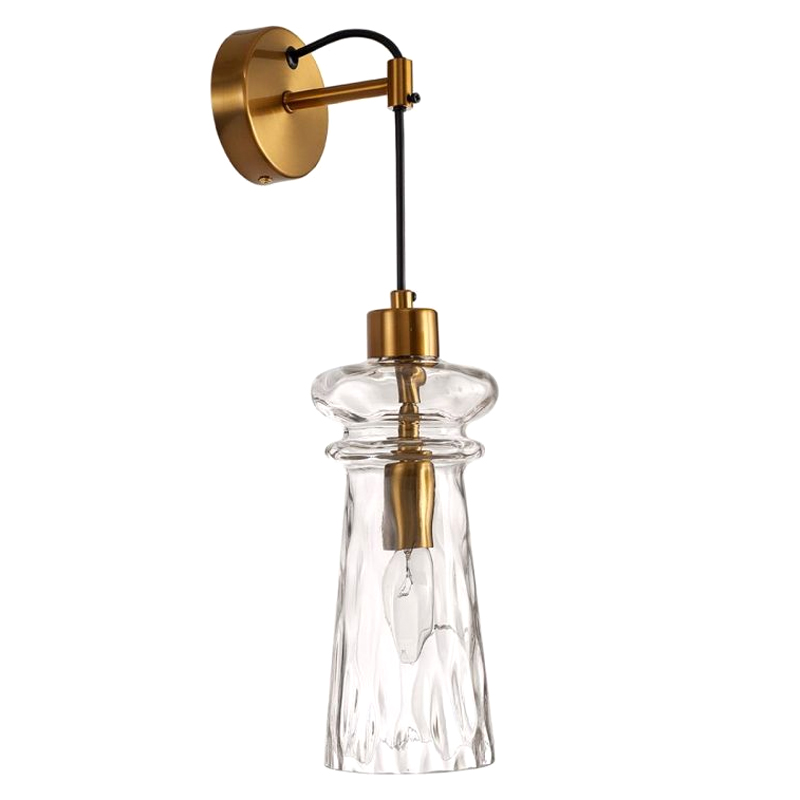 Бра Old Lantern Бронза Прозрачный Бра Old Lantern Бронза Прозрачный в Рязани | Loft Concept
