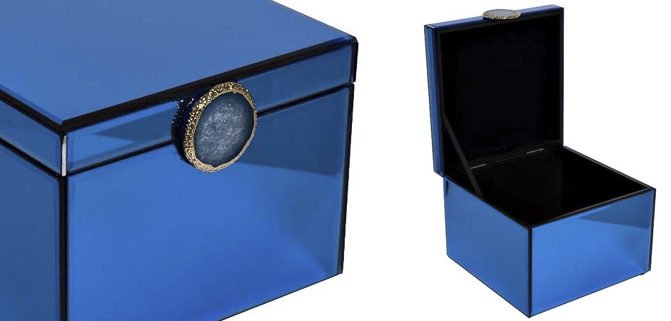 Шкатулка Blue Surprise Cube Шкатулка Blue Surprise Cube - Loft-Concept в Рязани