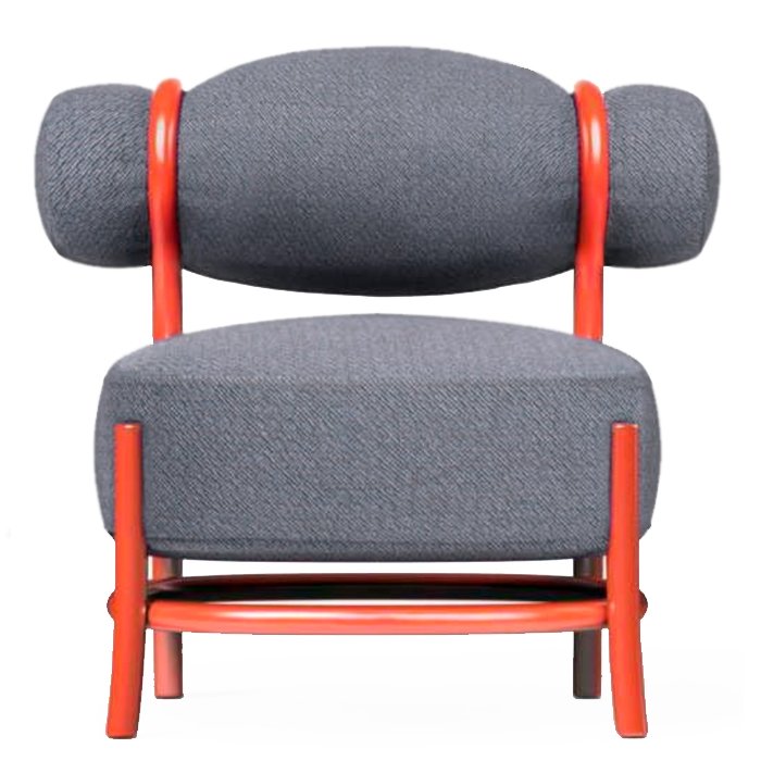 Кресло Chignon Gerbruder Thonet Vienna Серый Кресло Chignon Gerbruder Thonet Vienna Серый в Рязани | Loft Concept
