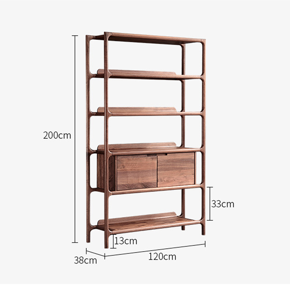 Стеллаж в гостиную для книг Moon Walnut Furniture Стеллаж в гостиную для книг Moon Walnut Furniture в Рязани