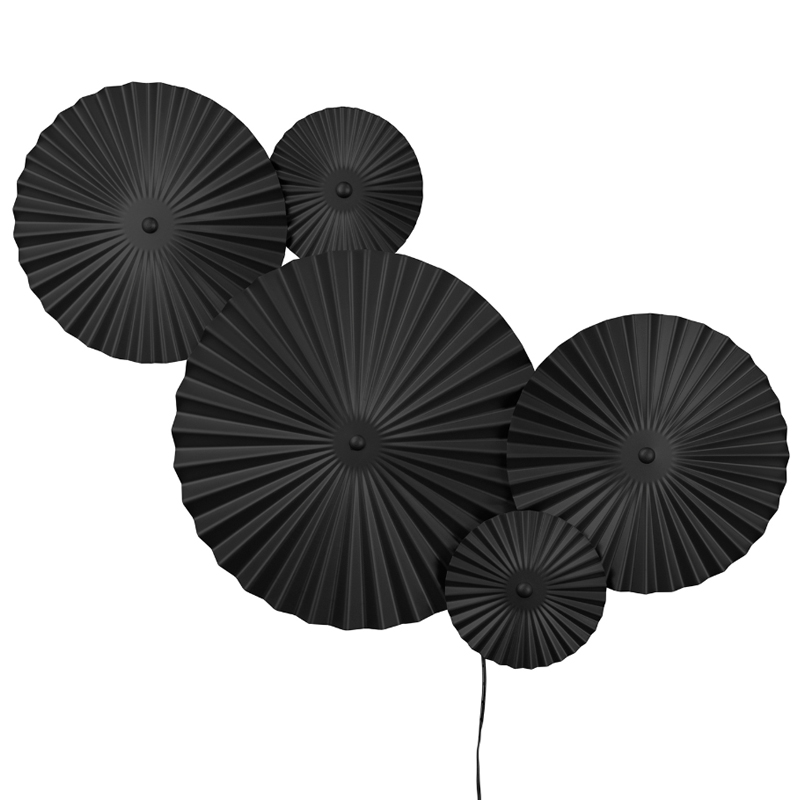 Wall lamp Omega BLACK Черный в Рязани | Loft Concept 