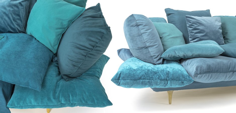 Диван Seletti Sofa Comfy Turquoise Диван Seletti Sofa Comfy Turquoise - Loft-Concept в Рязани