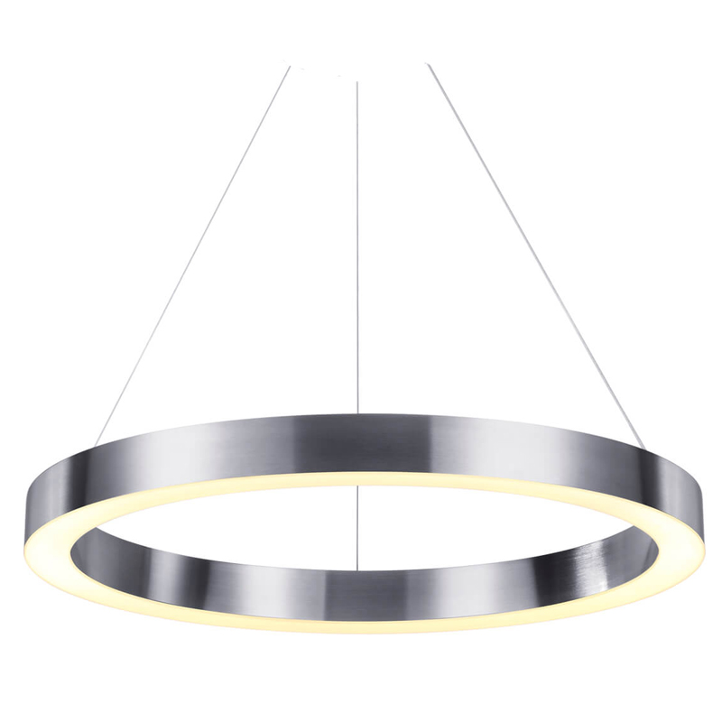 Подвесной светильник Nickel Ribbon Ring 60 Никель Подвесной светильник Nickel Ribbon Ring 60 Никель в Рязани | Loft Concept