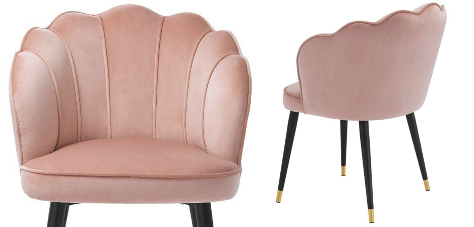 Стул Eichholtz Dining Chair Bristol nude Стул Eichholtz Dining Chair Bristol nude - Loft-Concept в Рязани