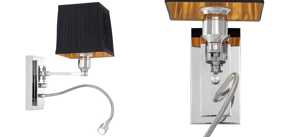 Бра Wall Lamp Ellington Black Бра Wall Lamp Ellington Black - Loft-Concept в Рязани