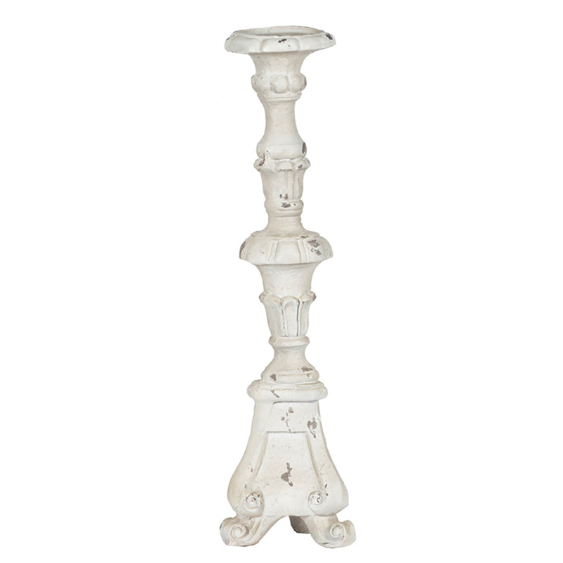 Подсвечник Rochell Candlestick Белый Подсвечник Rochell Candlestick Белый в Рязани | Loft Concept