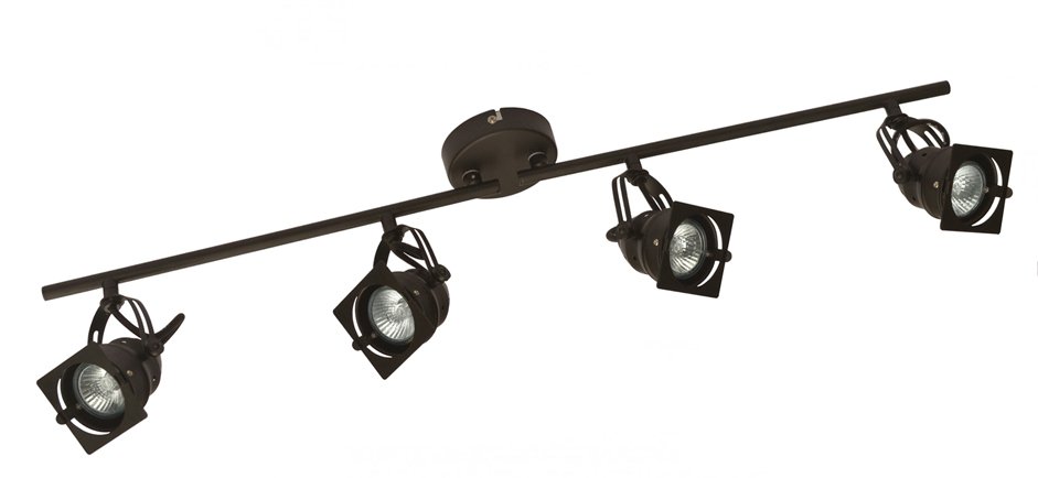 Спот Loft spotlight black four Спот Loft spotlight black four - Loft-Concept в Рязани