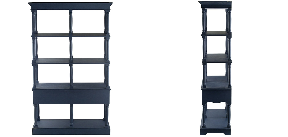 Винтажный Стеллаж Margery Blue Винтажный Стеллаж Margery Blue - Loft-Concept в Рязани
