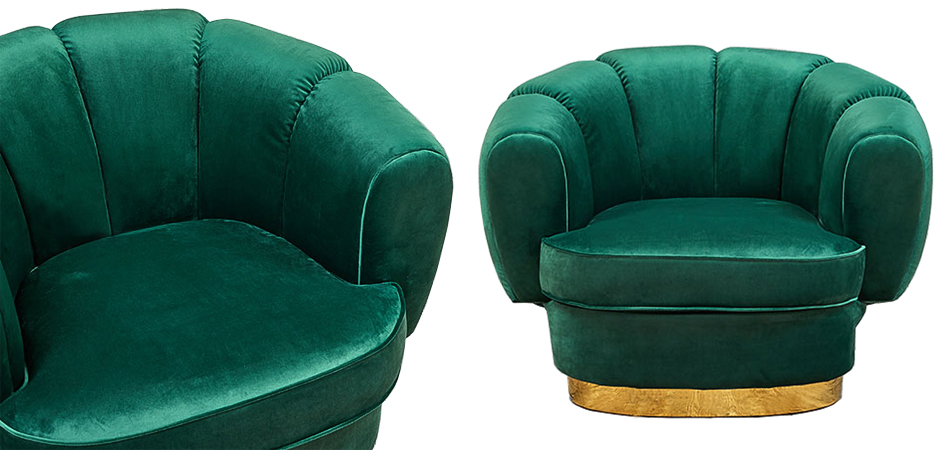 Кресло Emerald Softness Armchair Кресло Emerald Softness Armchair - Loft-Concept в Рязани