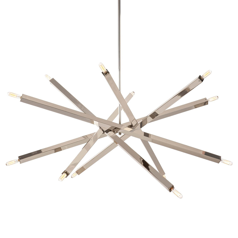 Люстра Blathmac Silver Chandelier Серебряный Люстра Blathmac Silver Chandelier Серебряный в Рязани | Loft Concept