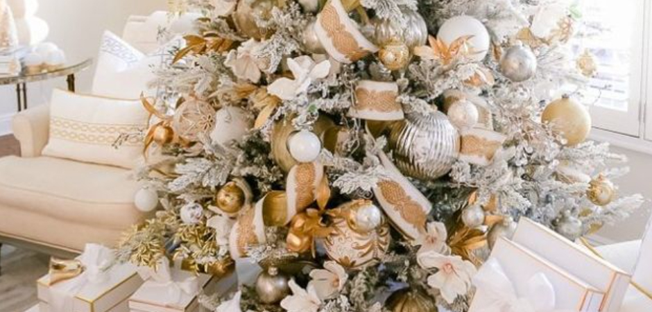 Дизайнерская Елка Премиум с Золотым Декором Christmas Tree Golden Tale Дизайнерская Елка Премиум с Золотым Декором Christmas Tree Golden Tale - Loft-Concept в Рязани