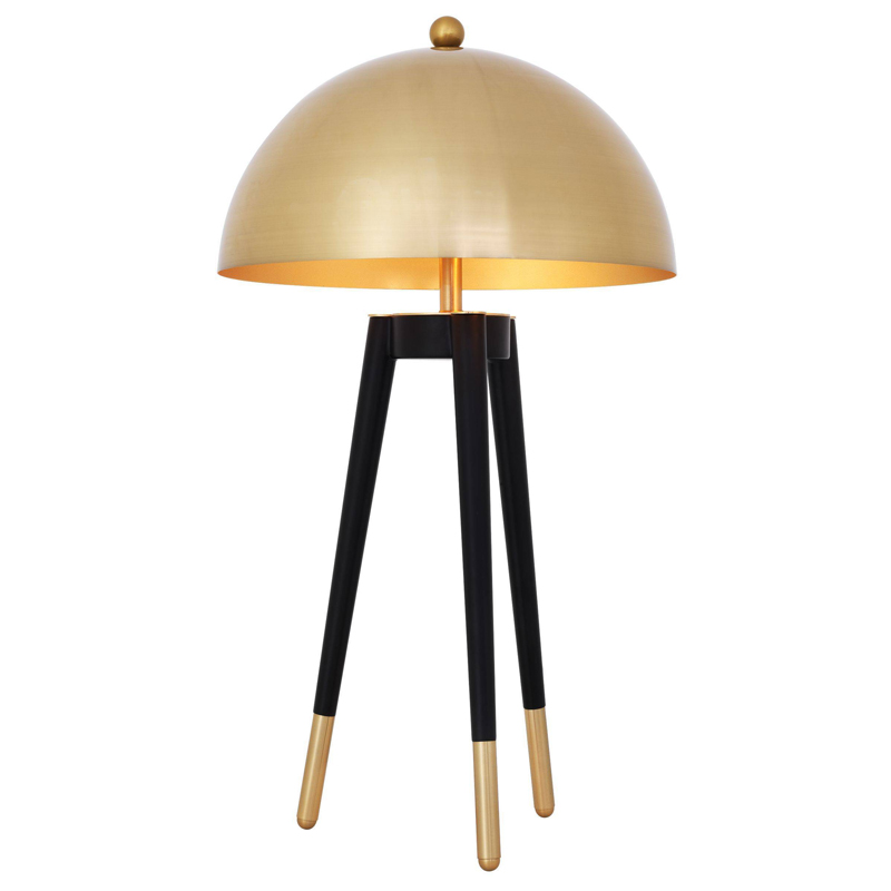 Настольная лампа Eichholtz Table Lamp Coyote Золотой Черный Настольная лампа Eichholtz Table Lamp Coyote Золотой Черный в Рязани | Loft Concept