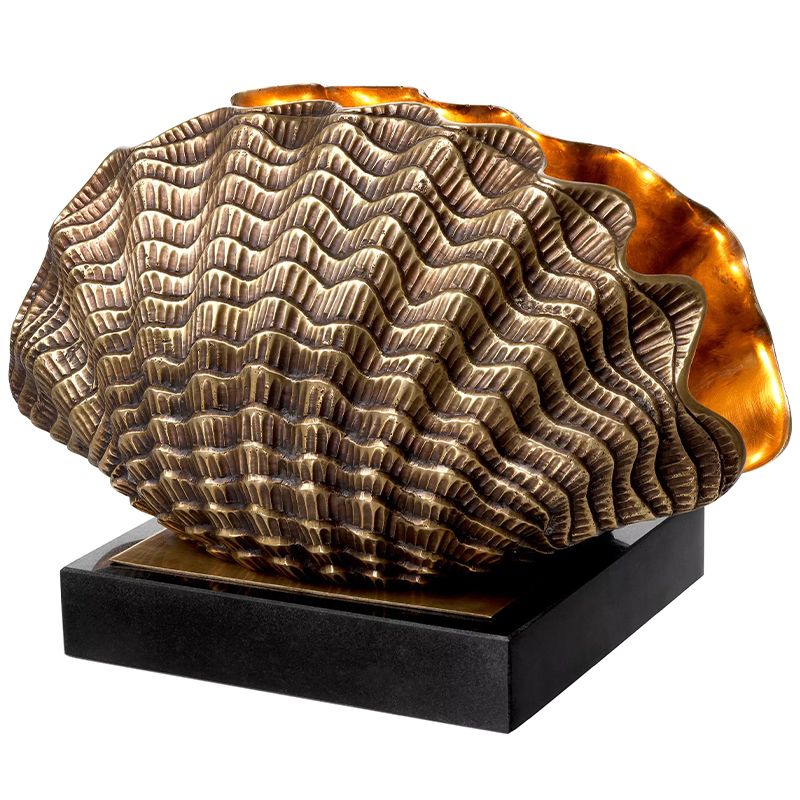 Настольная лампа Eichholtz Table Lamp Burbank Латунь Черный Настольная лампа Eichholtz Table Lamp Burbank Латунь Черный в Рязани | Loft Concept