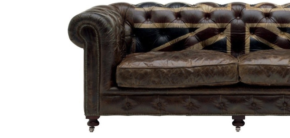 Диван Chesterfield Rebel Sofa Union Jack Andrew Martin Диван Chesterfield Rebel Sofa Union Jack Andrew Martin - Loft-Concept в Рязани
