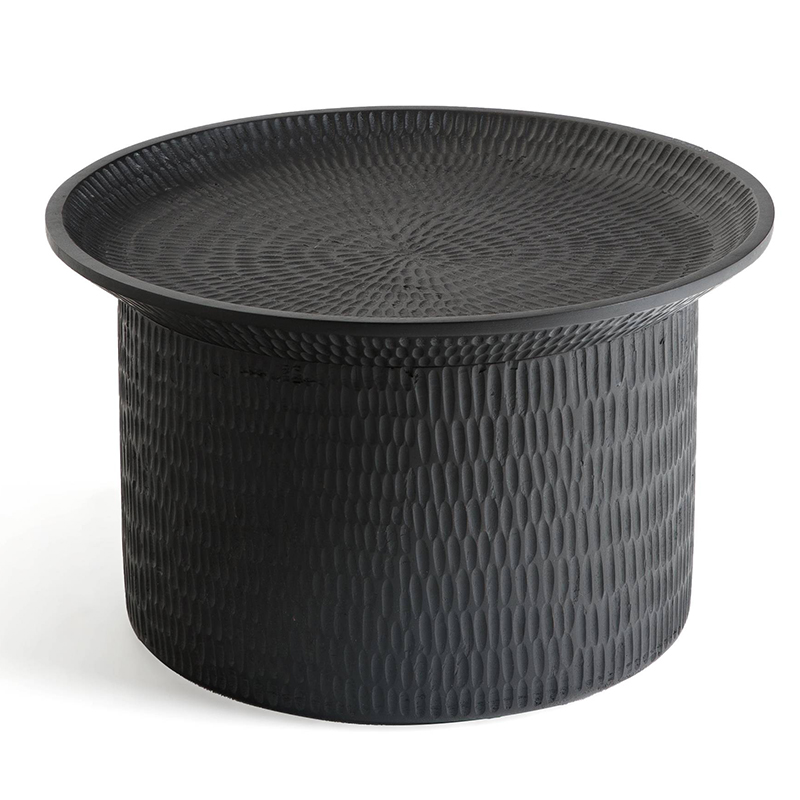 Кофейный стол Mordred Mango Black Coffee Table Черный Кофейный стол Mordred Mango Black Coffee Table Черный в Рязани | Loft Concept