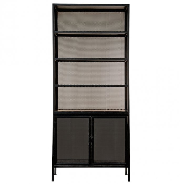 Буфет Industrial Loft Dark Metal Mesh Cabinet Черный Буфет Industrial Loft Dark Metal Mesh Cabinet Черный в Рязани | Loft Concept
