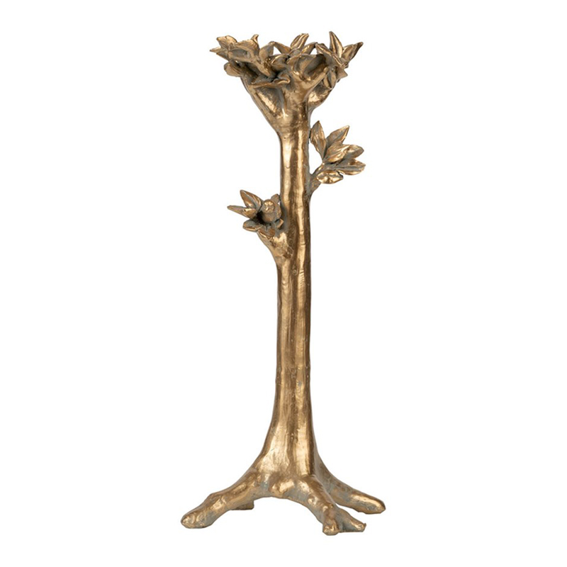 Подсвечник Tree дерево Золотой Подсвечник Tree дерево Золотой в Рязани | Loft Concept