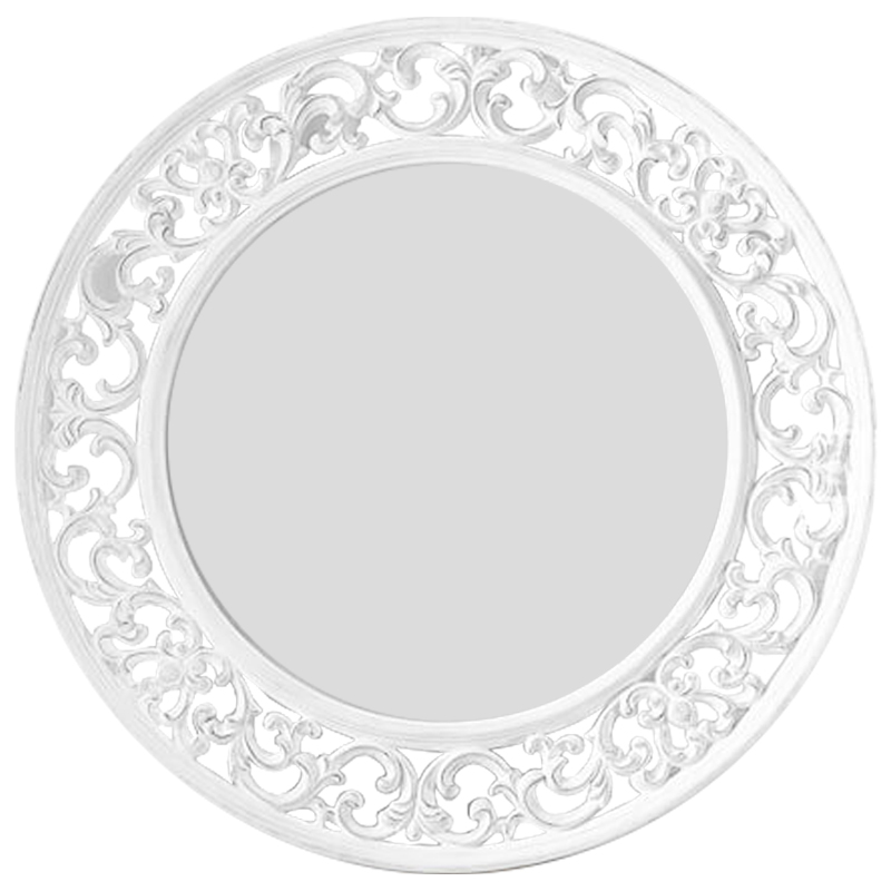 Зеркало Ursins Mirror Белый винтажная патина Зеркало Ursins Mirror Белый винтажная патина в Рязани | Loft Concept