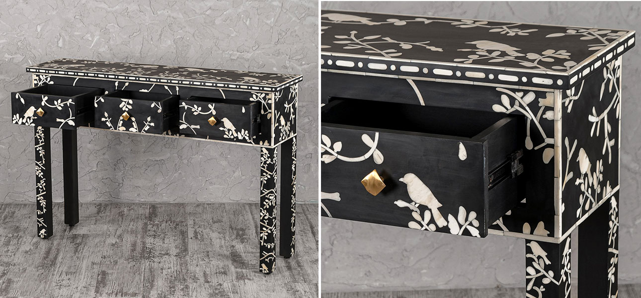 Консоль Бонэ Black - фото №1