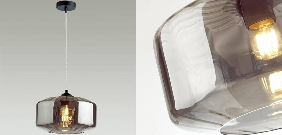Подвесной светильник Multicolored Glass Smoky Подвесной светильник Multicolored Glass Smoky - Loft-Concept в Рязани