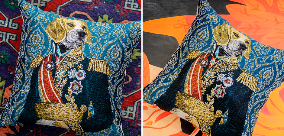 Декоративная подушка Emperor Dog Декоративная подушка Emperor Dog - Loft-Concept в Рязани