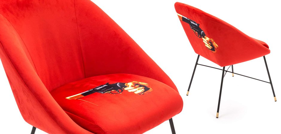 Полукресло Seletti Padded Chair Revolver Полукресло Seletti Padded Chair Revolver - Loft-Concept в Рязани